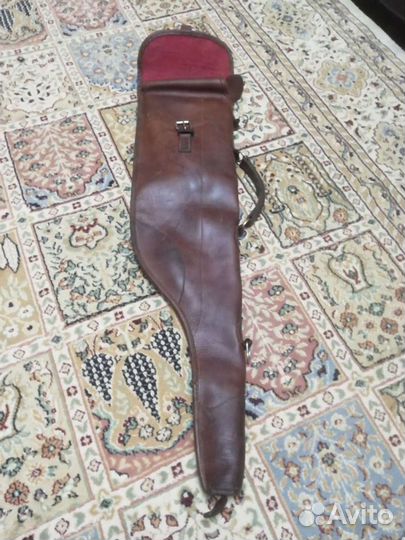 Чехол кожаный для ружья