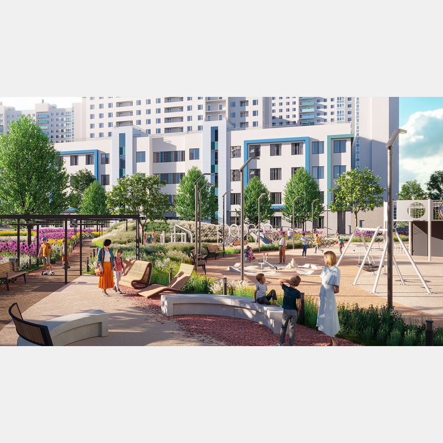 2-к. квартира, 58 м², 16/20 эт.