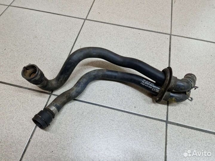 Патрубок радиатора печки Audi A4 B5, VW Passat B5