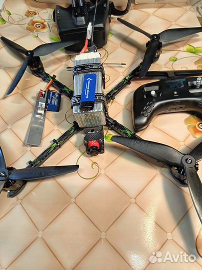 Дрон FPV в условиях плохой видимости