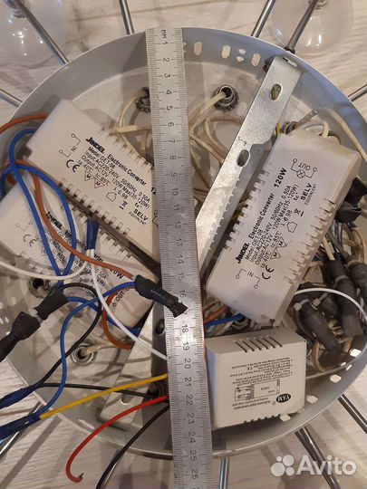 Люстра потолочная бу