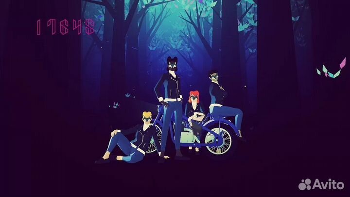 Sayonara Wild Hearts / Дикие сердца (PS4)