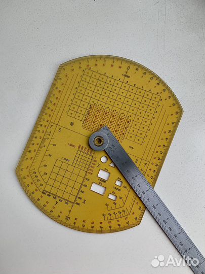 Линейка артиллерийская 1973 г