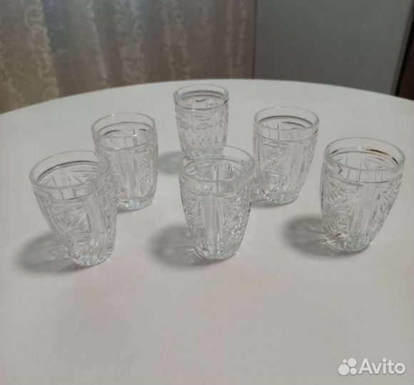 Рюмки и стопки времён СССР. Все по 50