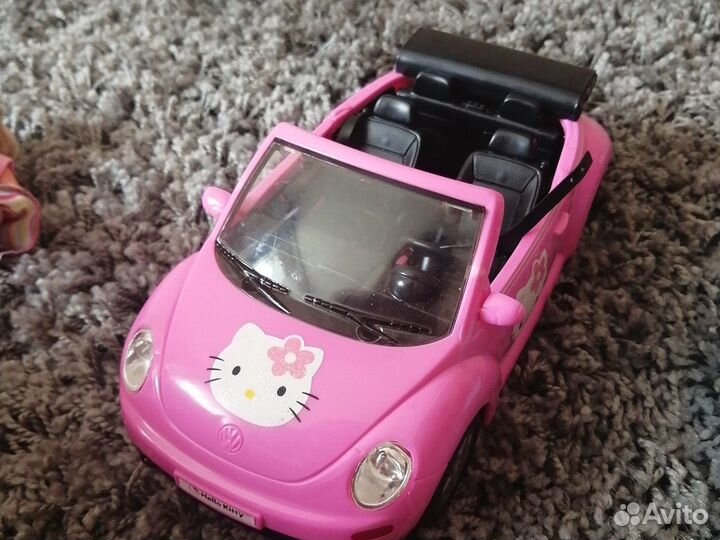 Кукла с автомобилем Hello Kitty