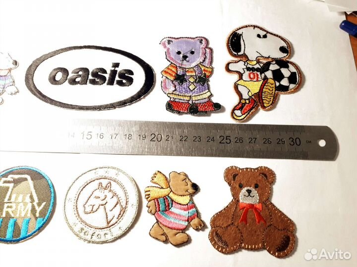 Термонаклейки на одежду(за 10шт.-2набора)