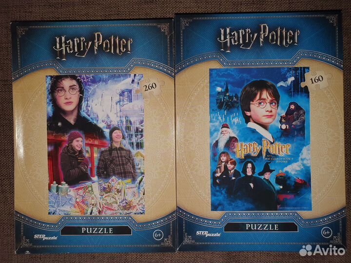 Пакет пазлов 160 - 300 элементов