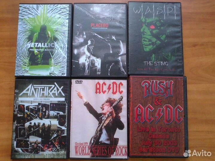Музыка на dvd