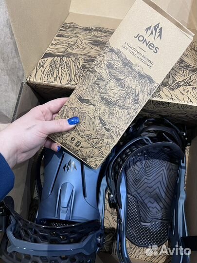 Крепление (М) new для сноуборда Jones Mercury 2023