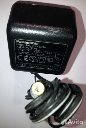 Сетевое З/У Panasonic RFX1694 (12V/150mA)