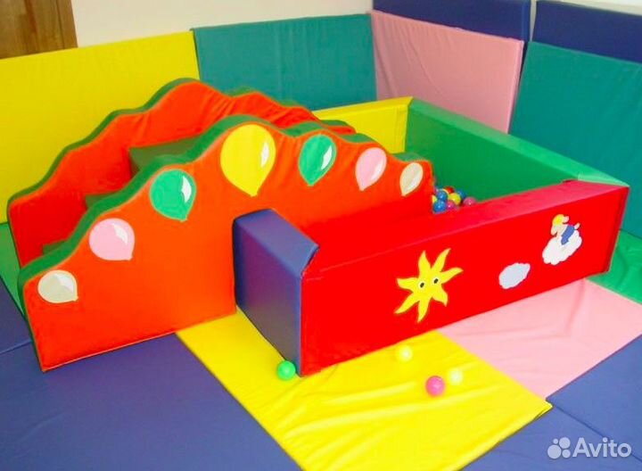 Мягкий бассейн Лягушата 150 см