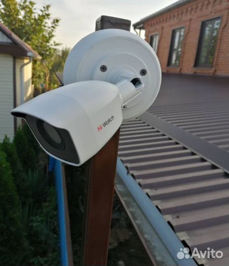 Видеонаблюдение с установкой