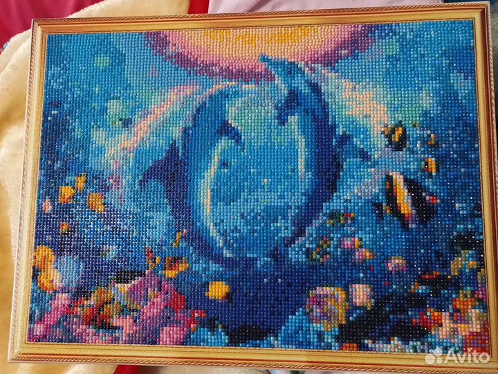 Картина из алмазной мозаики