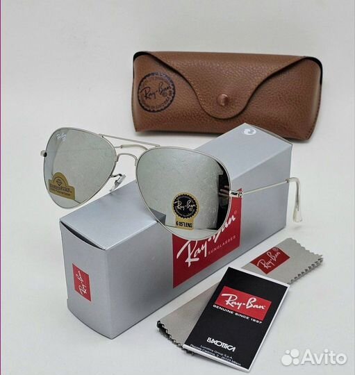 Ray ban очки 8 видов стекло premium