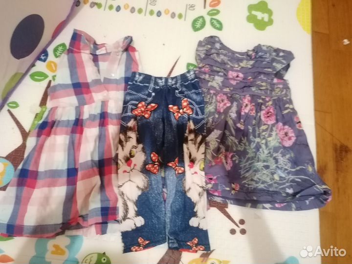 Одежда на девочку 86 92 пакетом