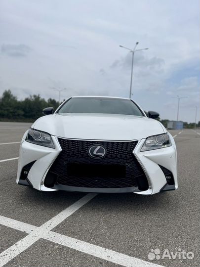 Бампер передний рестайлинг lexus Gs