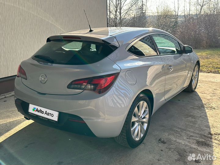 Opel Astra GTC 1.4 AT, 2012, 155 000 км