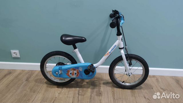 Детский велосипед btwin 14 лёгкий