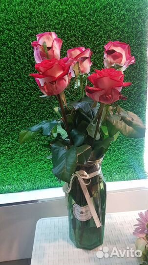 Ваза стекляная для цветов