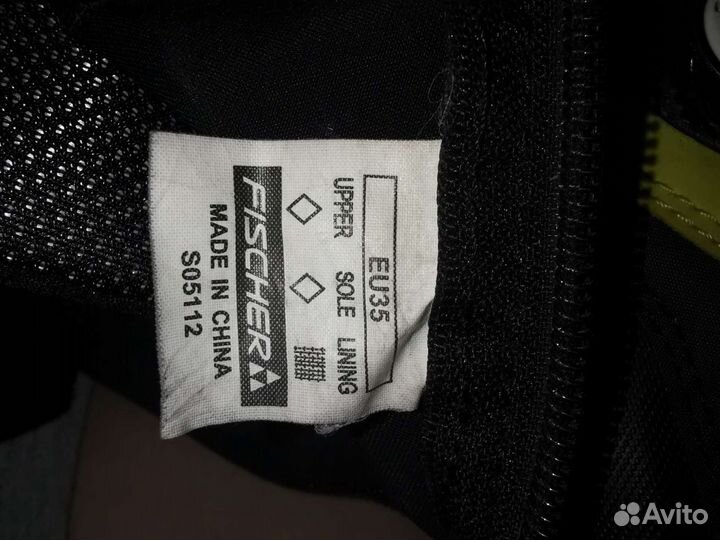 Лыжные ботинки NNN fischer RCS junior S40014