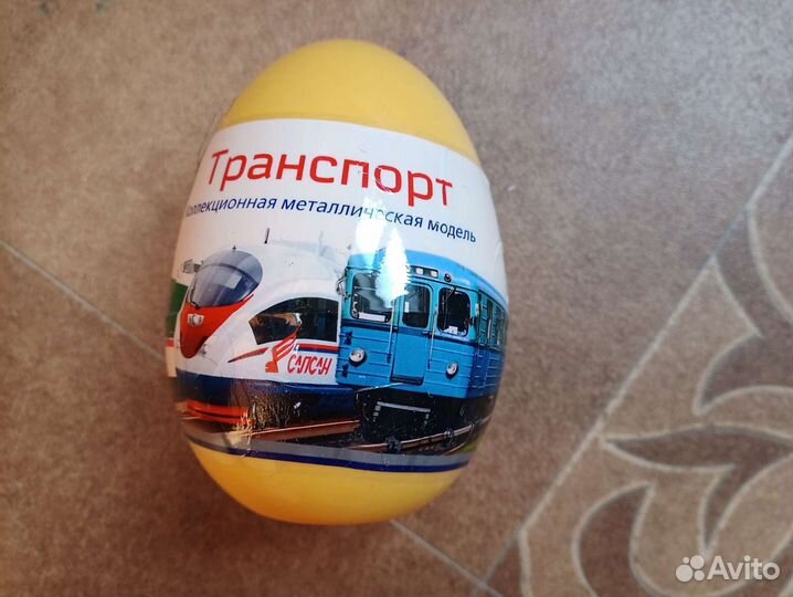 Машинки яйцо техно парк