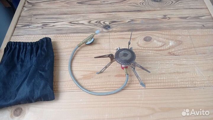 Туристическая горелка на резьбовой балон