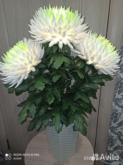 Светильник хризантема