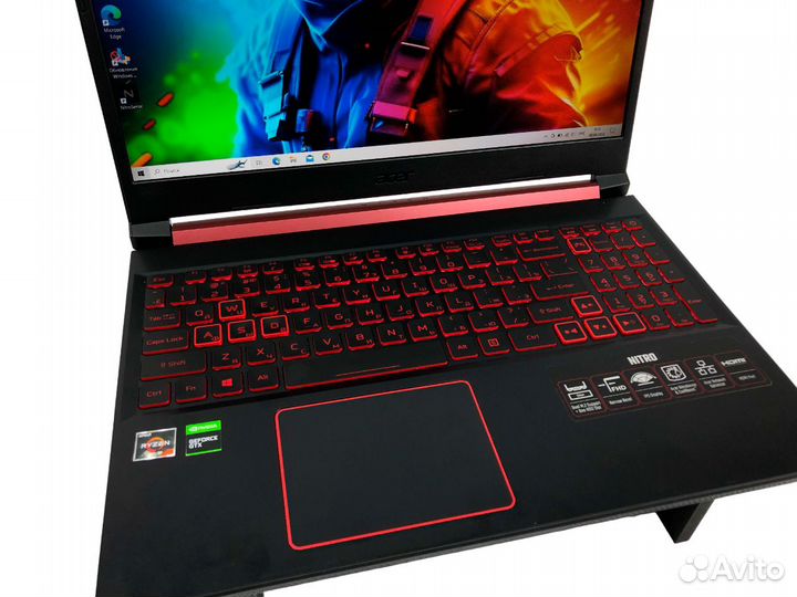 Игровой ноутбук Acer Nitro Geforce