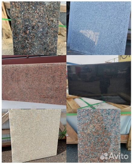 Ступени гранитные. Гранитная плитка. Подоконники