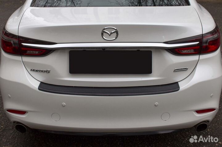 Накладка на бампер Mazda 6 GJ (18+) RA