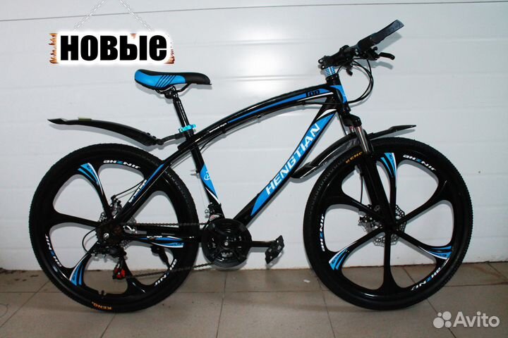 Новый велосипед на литых дисках