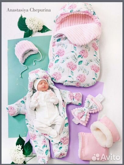 Комбенизон для новорожденного