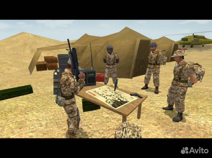 Conflict Desert Storm, б/у, английский (Xbox)