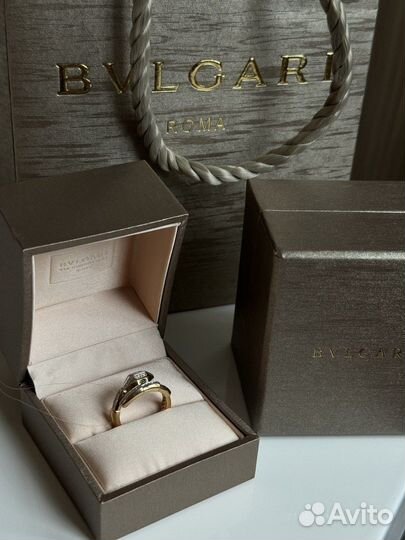 Кольцо Bvlgari Змея золото 585 бриллианты