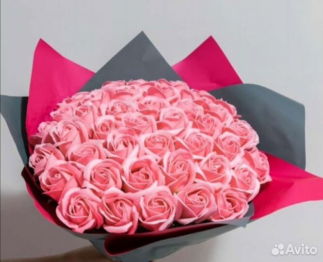 Цветы мыльные розы Нефтекамск Доставка