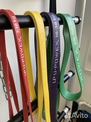 Резинки для фитнеса 4 шт