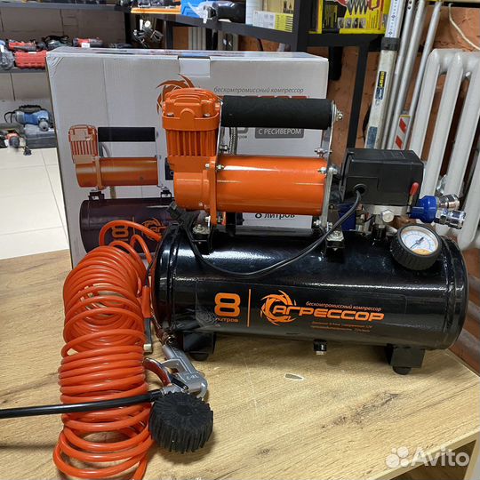 Компрессор автомобильный агрессор