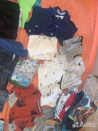 Вещи пакетом на мальчика от 3х лет