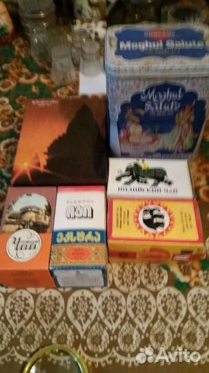 Чай Индийский,Грузинский. СССР