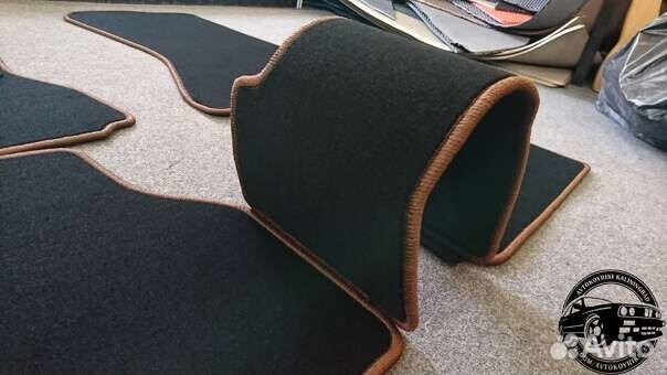 Автоковрики для BMW 7 серии e65, чёрные