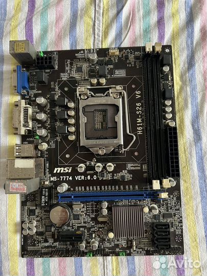 Материнская плата 1155