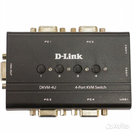 KVM-переключатель D-link dkvm-4U/C2A 331038