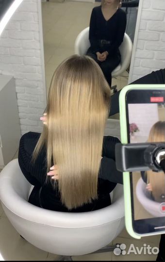 Кератин ботокс волос