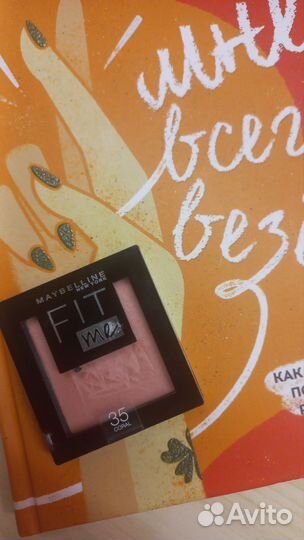 Румяна Maybelline, цвет коралловый 35