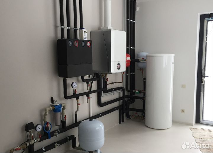 Водоснабжение и отопление в частные дома под ключ