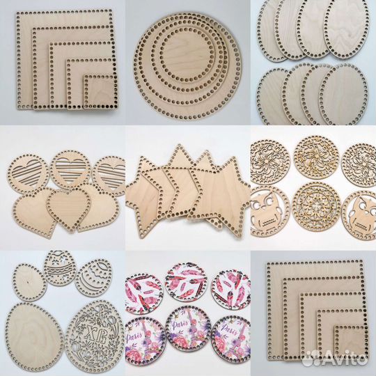 Донышки деревянные