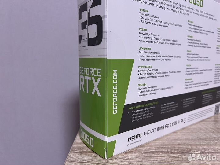 Palit GeForce RTX 3050 StormX OC