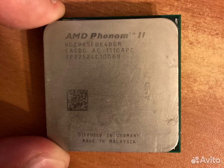 Процессор AMD phenom ii x4 965 Black edition