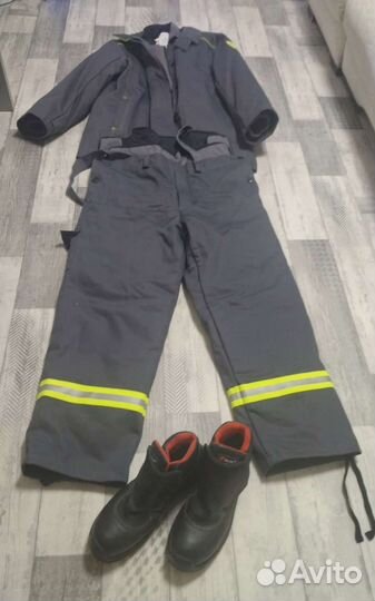 Костюм сварщика зимний, рост 182 и ботинки, р-р 45