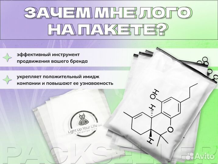 Зип лок пакеты с печатью вашего бренда